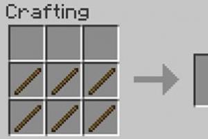 How to craft a fence in Minecraft and what is it for?