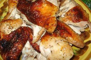 Chicken with honey in the oven: recipes for cooking dishes and marinades Fry chicken with honey